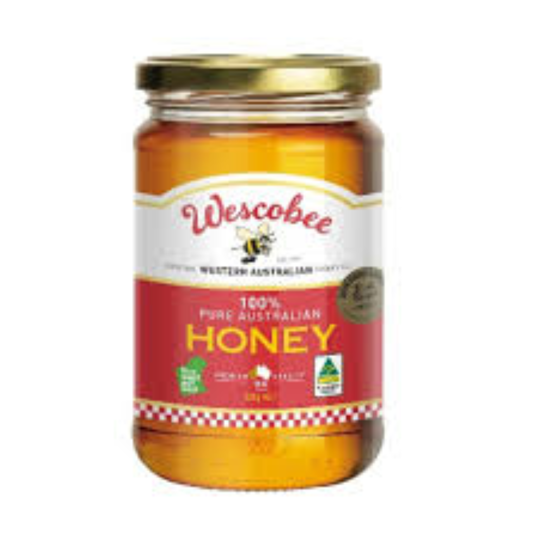 WESCOBEE HONEY GLASS 500G